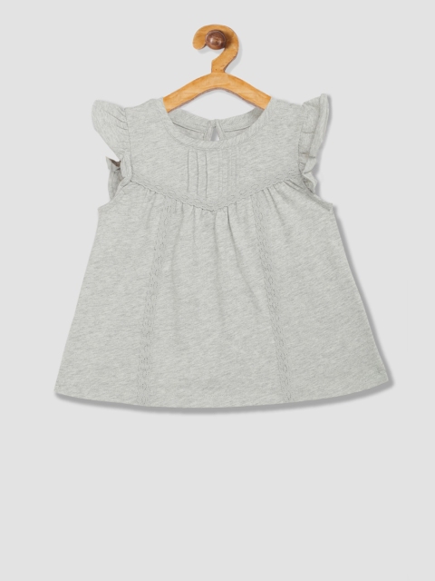 

GAP Girls Grey Solid Top