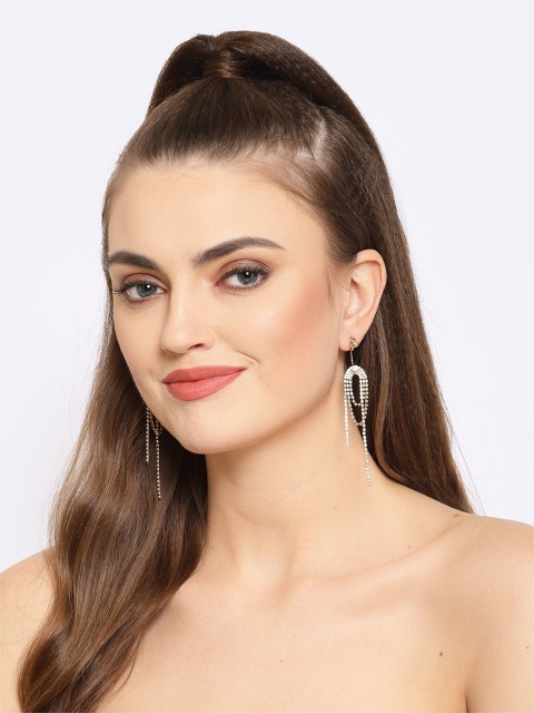 

AVANT-GARDE PARIS Gold-Toned Contemporary Drop Earrings