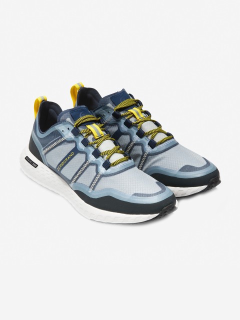 

Cole Haan Men Grey & Blue Running Shoes