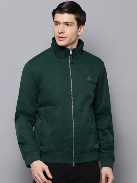 

GANT Men Green Solid Bomber