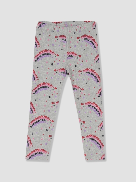 

GAP Toddler Girl Grey & Red Print Leggings In Stretch Jersey