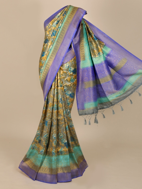 

Pothys Grey Printed Saree