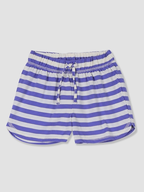 

GAP Boys Blue & White Striped Regular Shorts