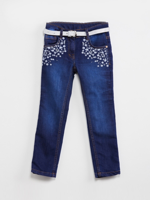

max Girls Blue Regular Fit Jeans