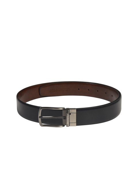 

CHRISTOPOLO Men Black & Brown Solid Belt