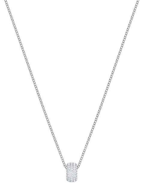 

SWAROVSKI STONE PENDANT RND CRY RHS, Silver