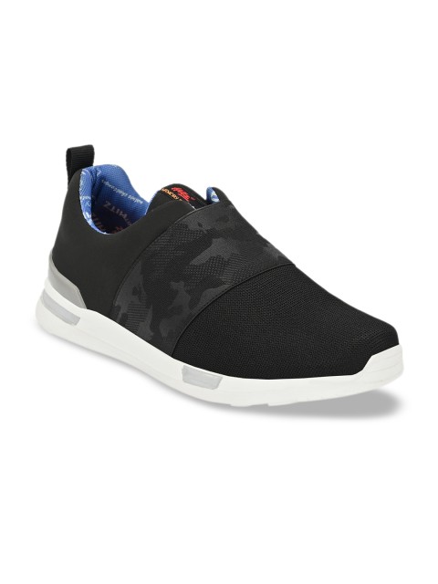 

Hitz Men Black Synthetic Walking Shoes
