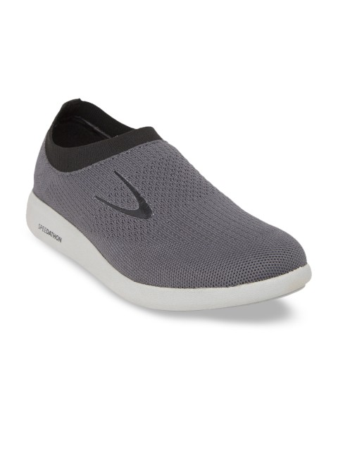 

Duke Men Grey Woven Design Walking Shoes