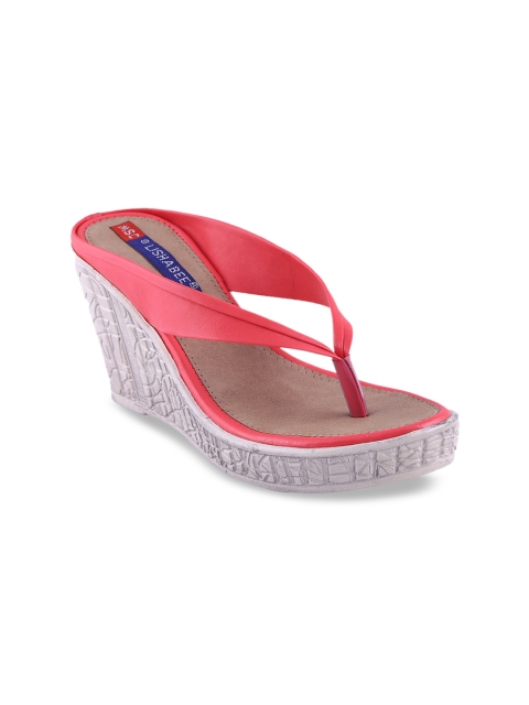 

MSC Women Red Solid Heels