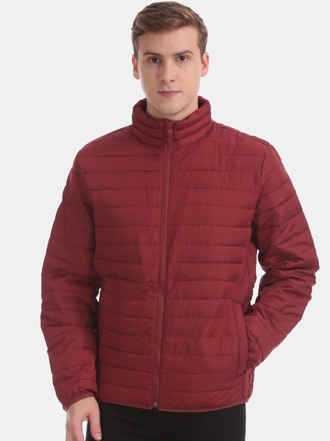 

GAP Men Red Solid Water Resistant Windproof Padded Jacket