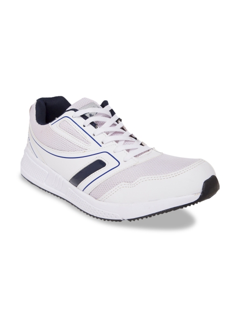 

Duke Men White Solid Running Shoes