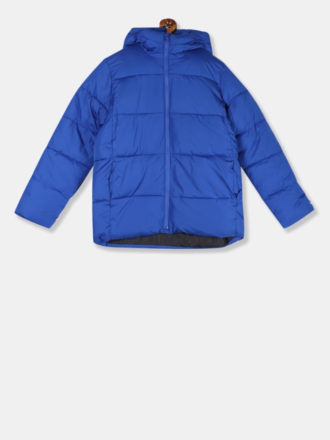 

GAP Boys Blue Solid Padded Jacket
