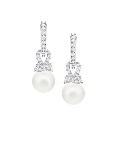 

SWAROVSKI White Rhodium-Plated Drop Earrings