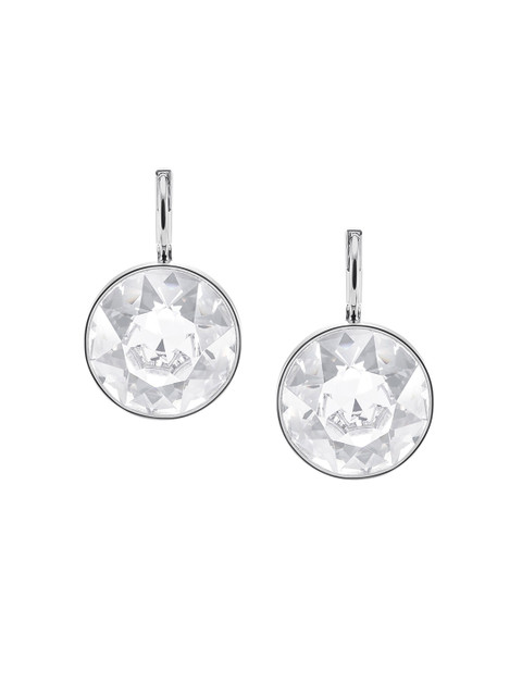 

SWAROVSKI Rhodium-Plated Bella Pierced Earrings, White