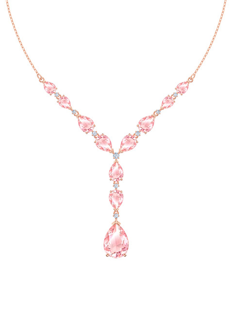 

SWAROVSKI Rose Gold-Plated Vintage Necklace