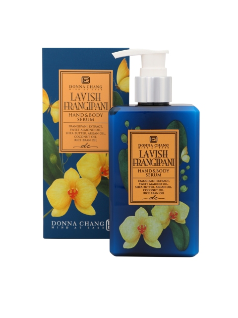 

DONNA CHANG Lavish Frangipani Hand & Body Cleanser 250ml, Blue