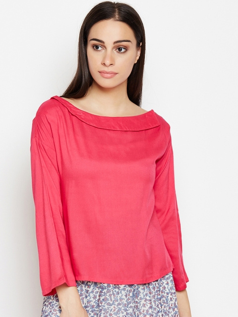 

Meee Women Pink Solid Top