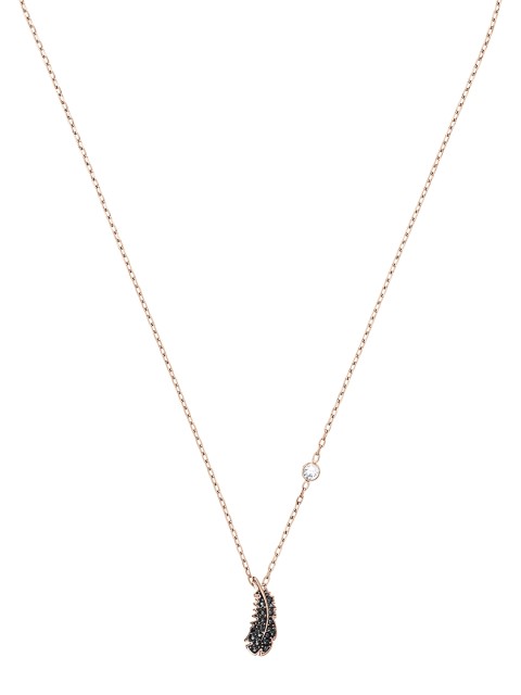 

SWAROVSKI NAUGHTY NECKLACE MINI JET HEM ROS, Black
