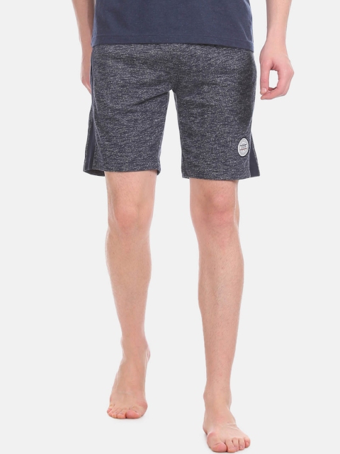 

U.S. Polo Assn. Men Grey Solid Lounge Shorts I679-195-PL