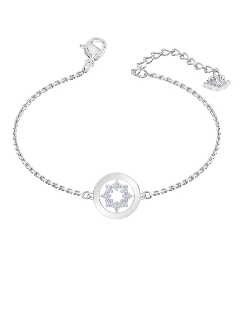 

SWAROVSKI FURTHER BRACELET CIRCLE CRY/RHS M, Silver