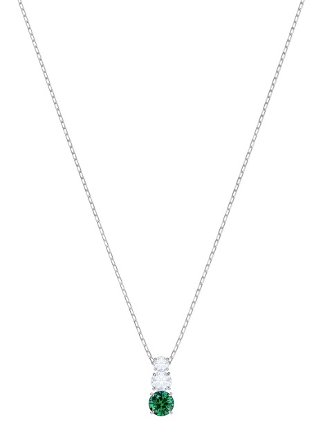 

SWAROVSKI ATTRACT TRILOGY PENDANT RND CZEM RHS, Green