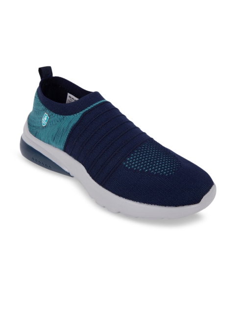 

Duke Men Navy Blue Textile Walking Shoes