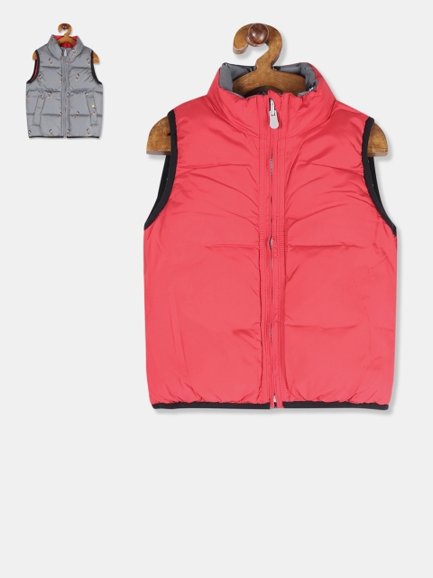 

GAP Boys Red Printed Reversible Padded Jacket