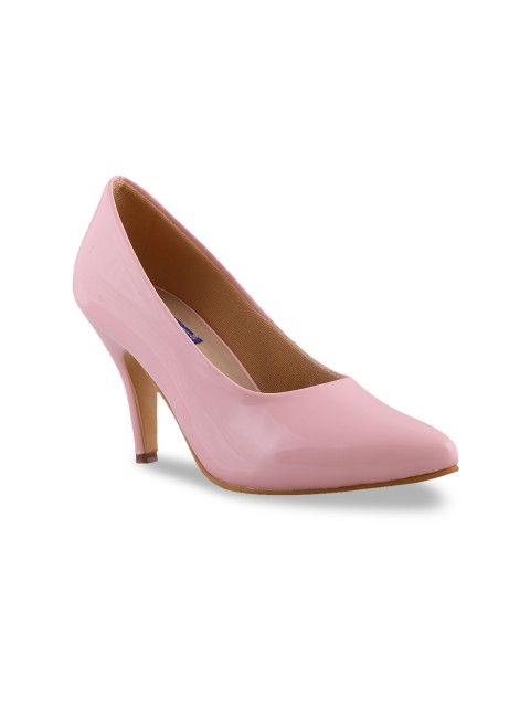 

MSC Women Pink Solid Pumps