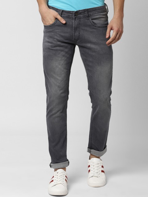 

Peter England Casuals Men Grey Skinny Fit Mid-Rise Clean Look Stretchable Jeans