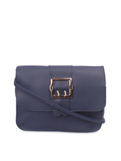 

Bagkok Blue Solid Sling Bag