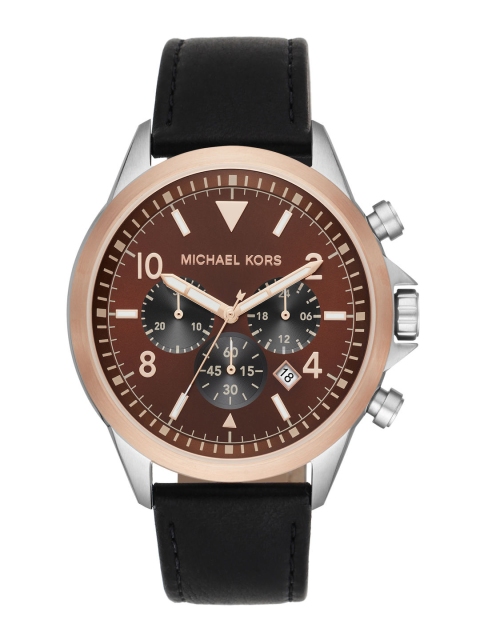 

Michael Kors Men Brown Analogue Watch MK8786