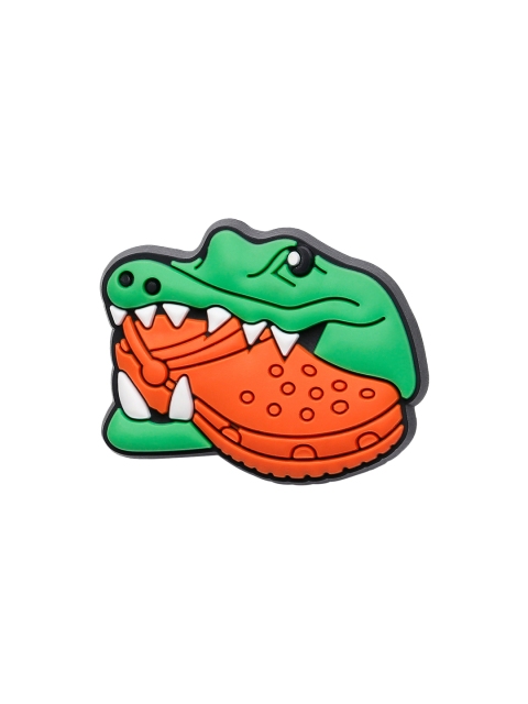 

Crocs Men Green & Orange Croc Eating a Croc Jibbitz Shoe Charm