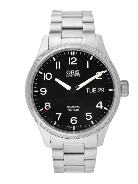 

Oris Men Black Aviation Big Crown Propilot Date Analogue Watch 01 751 7697 4164-07 8 20 19