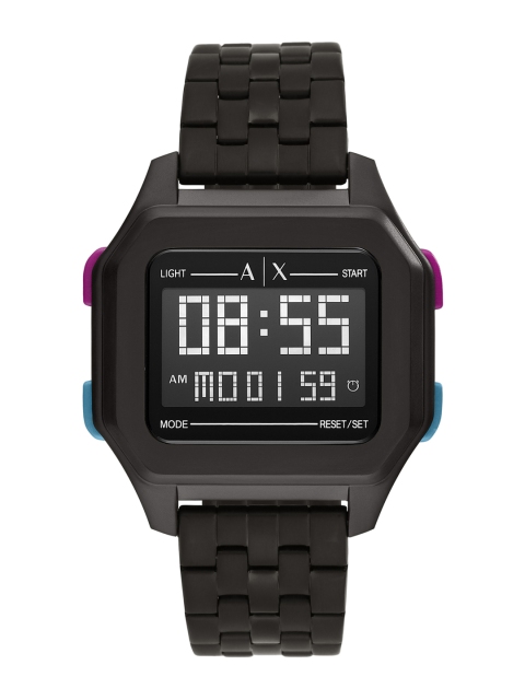 

Armani Exchange Men Shell Black Digital Watch AX2952