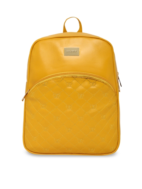 

KLEIO Women Yellow Solid Backpack