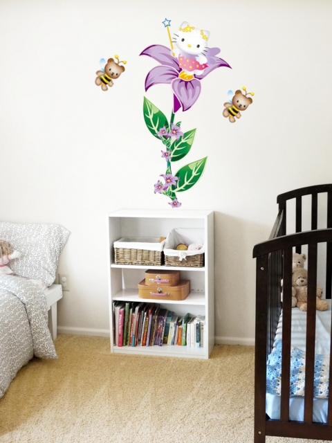 

Cortina Green & Purple Wall Sticker