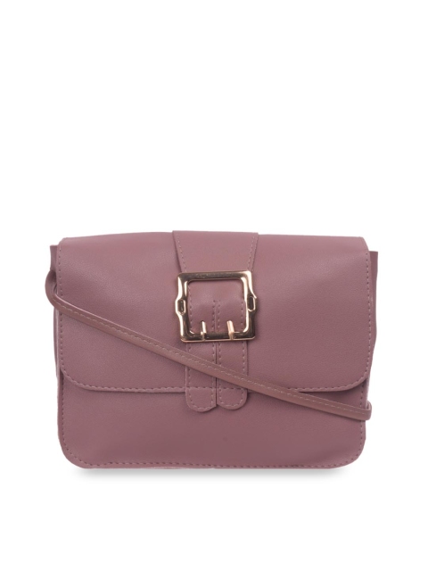 

Bagkok Mauve Solid Sling Bag