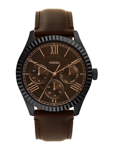 

Fossil Men Brown Multi Function Watch FS5635