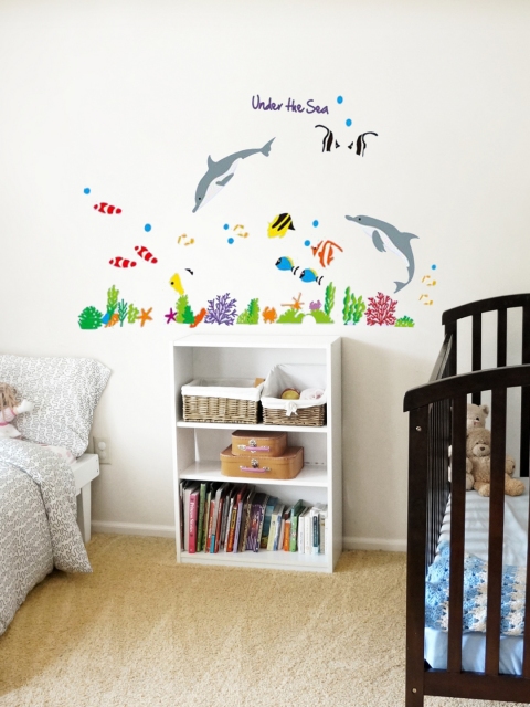 

Cortina Green & Grey Under The Sea Wall Sticker