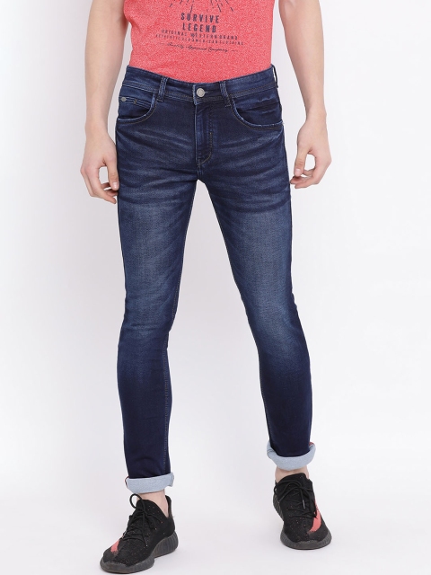 

Crimsoune Club Men Blue Slim Fit Mid-Rise Clean Look Jeans