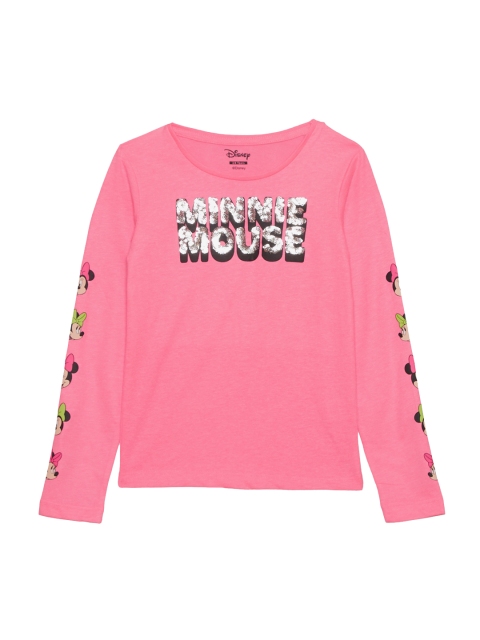 

Kids Ville Mickey & Friends featured Pink Tshirt for Girls