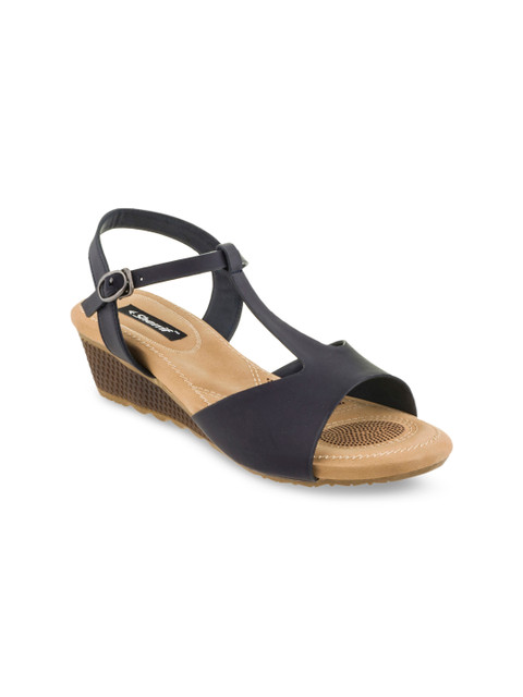 

Sherrif Shoes Women Navy Blue Solid Sandals