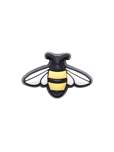 

Crocs Unisex Black & White Bumble Bee Jibbitz Shoe Charm, Multi