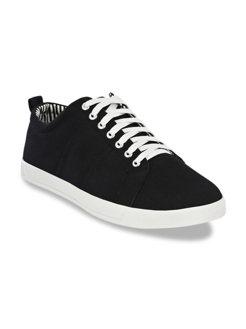 

Mactree Men Black Sneakers