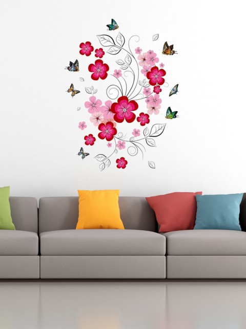 

Cortina Pink & Green Wall Sticker