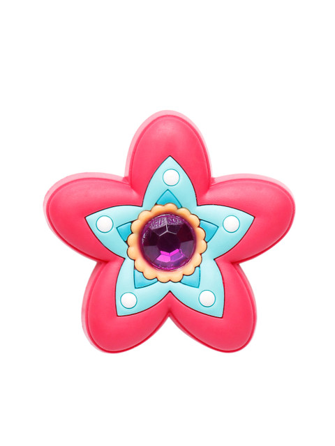 

Crocs Unisex Pink & Blue Rhinestone Citrus Flower Jibbitz Shoe Charm