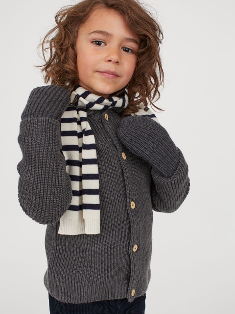 

H&M Boys Grey Wool Cardigan