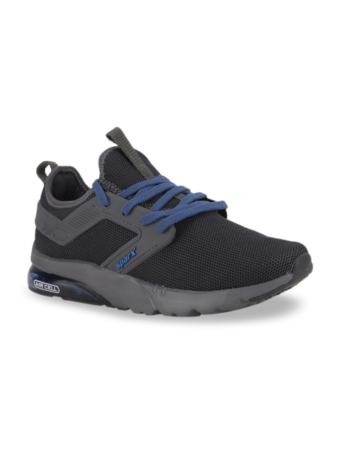 

Sparx Men Grey & Blue Mesh SM-602 Running Shoes