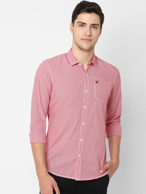 

Allen Solly Sport Men Red White Regular Fit Checked Casual Shirt