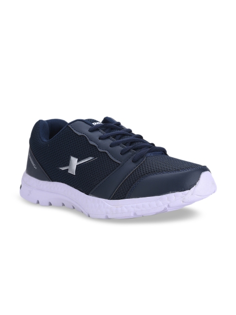 

Sparx Men Navy Blue Mesh Running Shoes